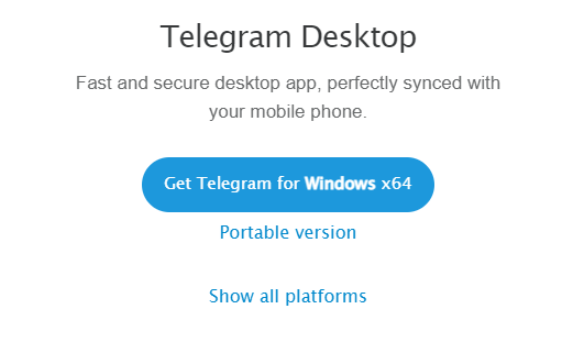 Telegram cho Windows 
