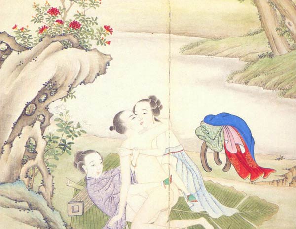 Tranh ảnh khiêu dâm từ thời xưa của Nhật Bản
