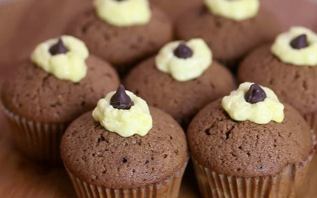 Bánh cupcake socola sau khi hoàn thành phải có sự hòa quyện giữa các hương vị