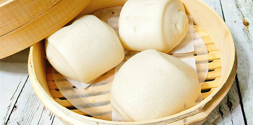 Bánh bao chay sữa