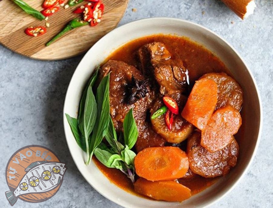 Cách nấu bò kho cà rốt