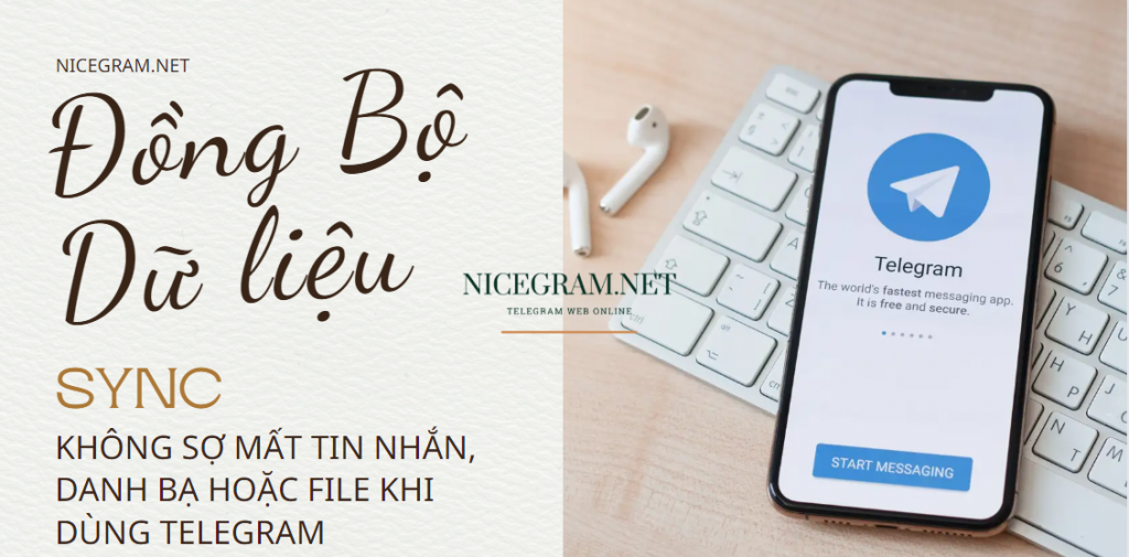 Khả năng đồng bộ dữ liệu telegram