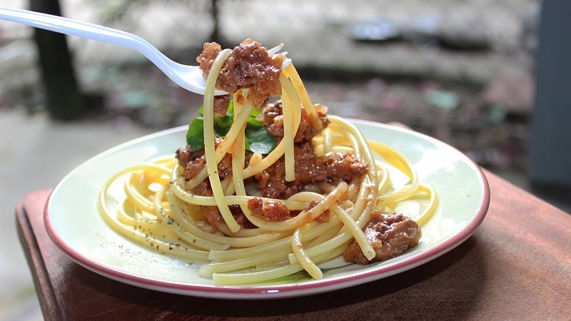 Mì spaghetti hương vị đậm đà